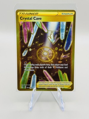 Crystal Cave 230/203 Secret Rare Evolving Skies Pokemon Near Mint