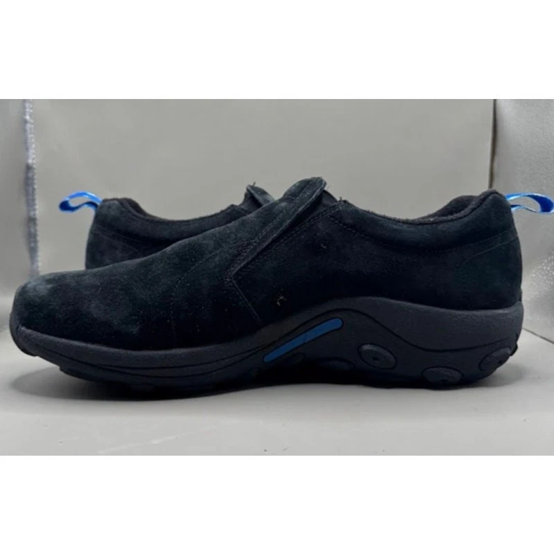 Merrell Jungle Moc Men’s Black Vibram Slip-On Comfort Shoes J37827   – Size 15 - Image 2 of 4