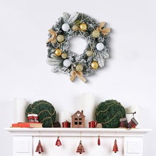 Christmas Wreath Christmas Decoration Decorative with Ball Ornaments Xmas Wreath