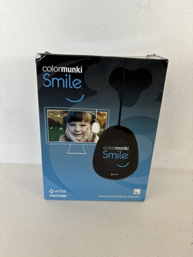X-Rite ColorMunki Smile, Monitor Calibration Device, For Photo and Video Editing
