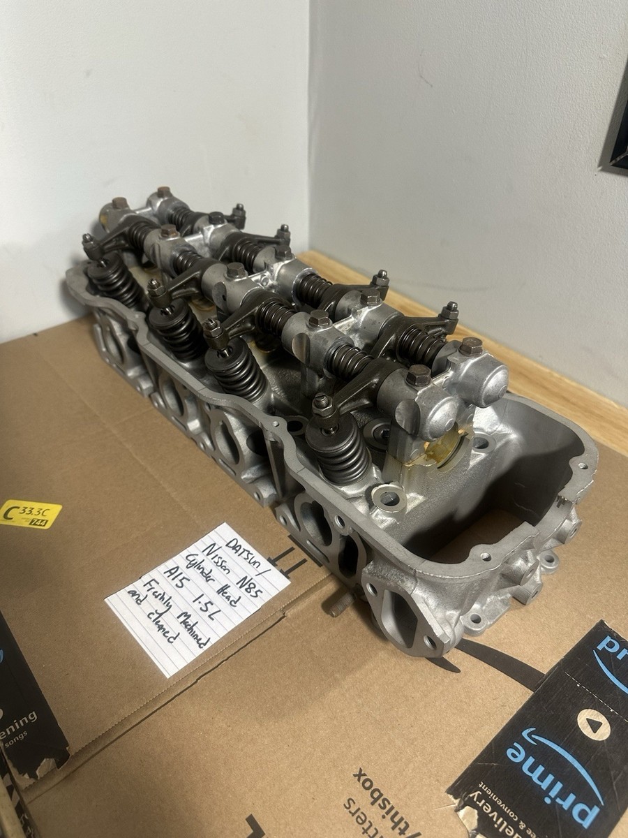 Nissan Datsun N85 Z18 Z20 Cylinder Head Freshly Machined | eBay