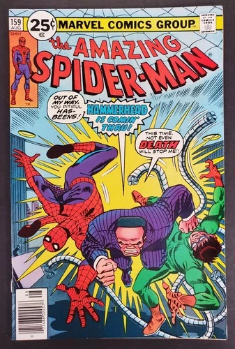Amazing Spider-Man #159 Hammerhead Marvel Comics 1976