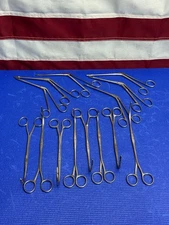 Bulk Lot of 14 V. Mueller Retired Forceps Surgical Instruments