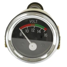 772995M91 Tractor Volt Meter 10-16 Volt Range Fits Massey Ferguson