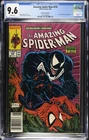 AMAZING SPIDER-MAN #316 Newsstand CGC 9.6 White Pages Todd McFarlane Venom 1989