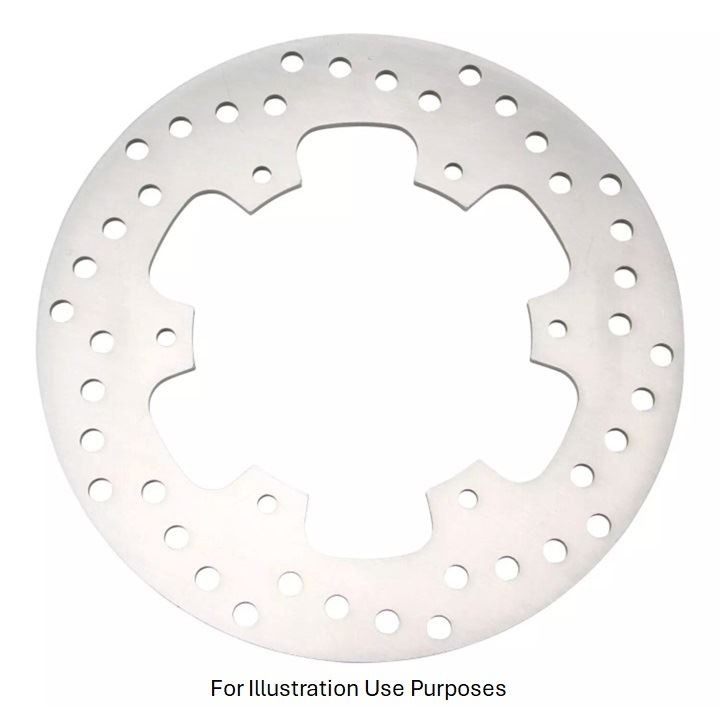 EBC MX/ATV/Enduro Solid Rear Brake Disc Rear Left for Yamaha TDR 125 GX 1993-03