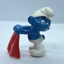 Vintage Smurfs Bullfighter Smurf Matador 20184 1984 Free Shipping