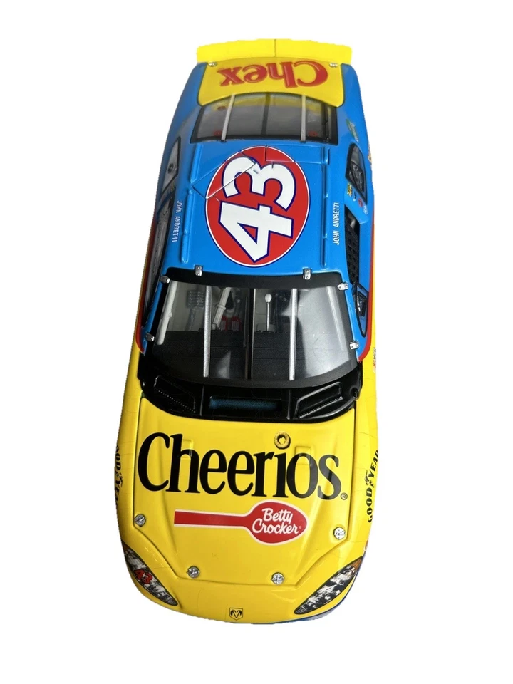 John Andretti #43 Cheerios 2001 Dodge escala 1:24 diecast coche Mac herramientas NASCAR Foto 3 de 4