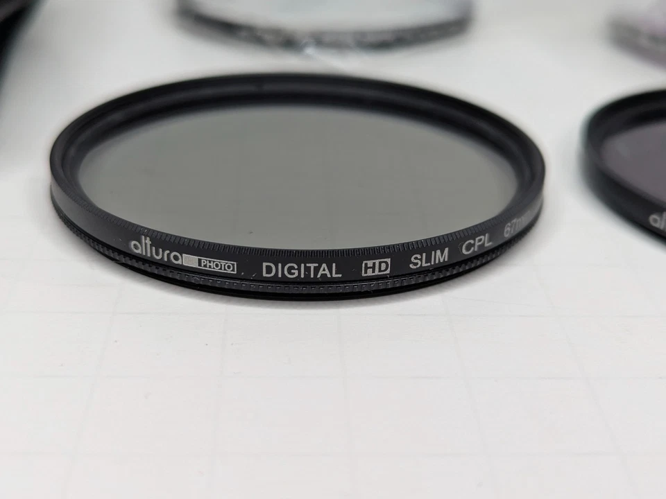 67mm Altura / Ritz Set of 4 Filters - CPL, ND4, FL-D, and UV w/ Case - Image 3 of 4