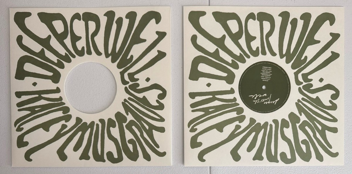 KACEY MUSGRAVES DEEPER INTO THE WELL BAD WORLD GREEN LIQUID VINYL
