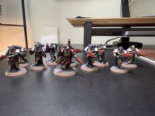 Warhammer 40K: Black Templars Primaris Crusader Squad Painted Miniatures