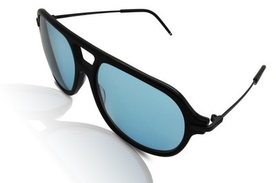 Thom Browne Sonnenbrille TB-805 Pilot 59/17/141 UV400 Navy/Gold/Blue
