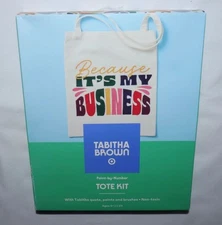 DIY Paint by Numbers Tote Bag~Tabitha Brown for Target~IT'S MY BUSINESS