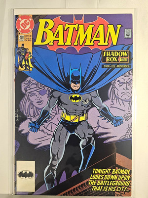 Batman #468 DC Comics Shadow Box Chuck Dixon Tom Lyle Superheroes Color
