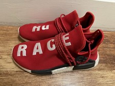 adidas NMD HU Pharrell Human Race Scarlet Siz...
