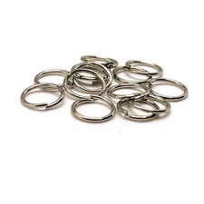 7mm, 21g, Antique Silver Jump Rings - US Seller