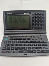 Casio Executive BOSS SF-5790SY 256KB Organizer PC Sync Tested Working