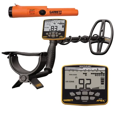 Garrett Ace APEX (Viper) Metalldetektor + Garrett ProPointer AT Z-Lynk / Metalls