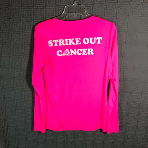T-shirt Sport Tek donna taglia media Aledo orsetti sensibilizzazione cancro al seno - Foto 6 di 6
