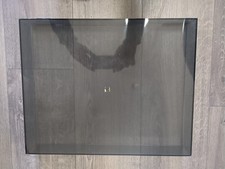 Rega Planar  Tinted Turntable Lid Broken Hinge, Cracked but Intact.