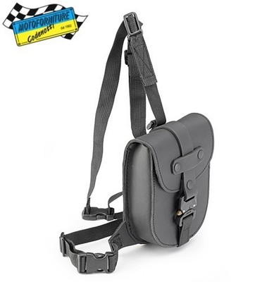 Leder Beintasche Cafe Racer Style KAPPA KMLW03 1 LT mit Metallschnallen