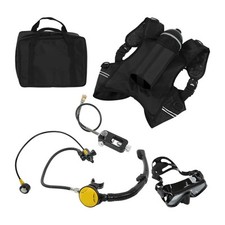 DCCMS DS‑2000 2L Mini Scuba Tank Oxygen Cylinder Set With Diving Goggles IDM