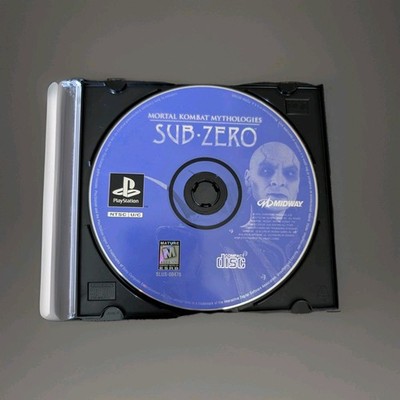 Mortal Kombat Mythologies: Sub Zero (Sony PlayStation 1, 1997) Ps1 Disc Only