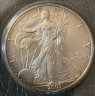 2001 $1 American Silver Eagle 1 oz Fine Silver 99.9% Brilliant Uncirculated Coin
