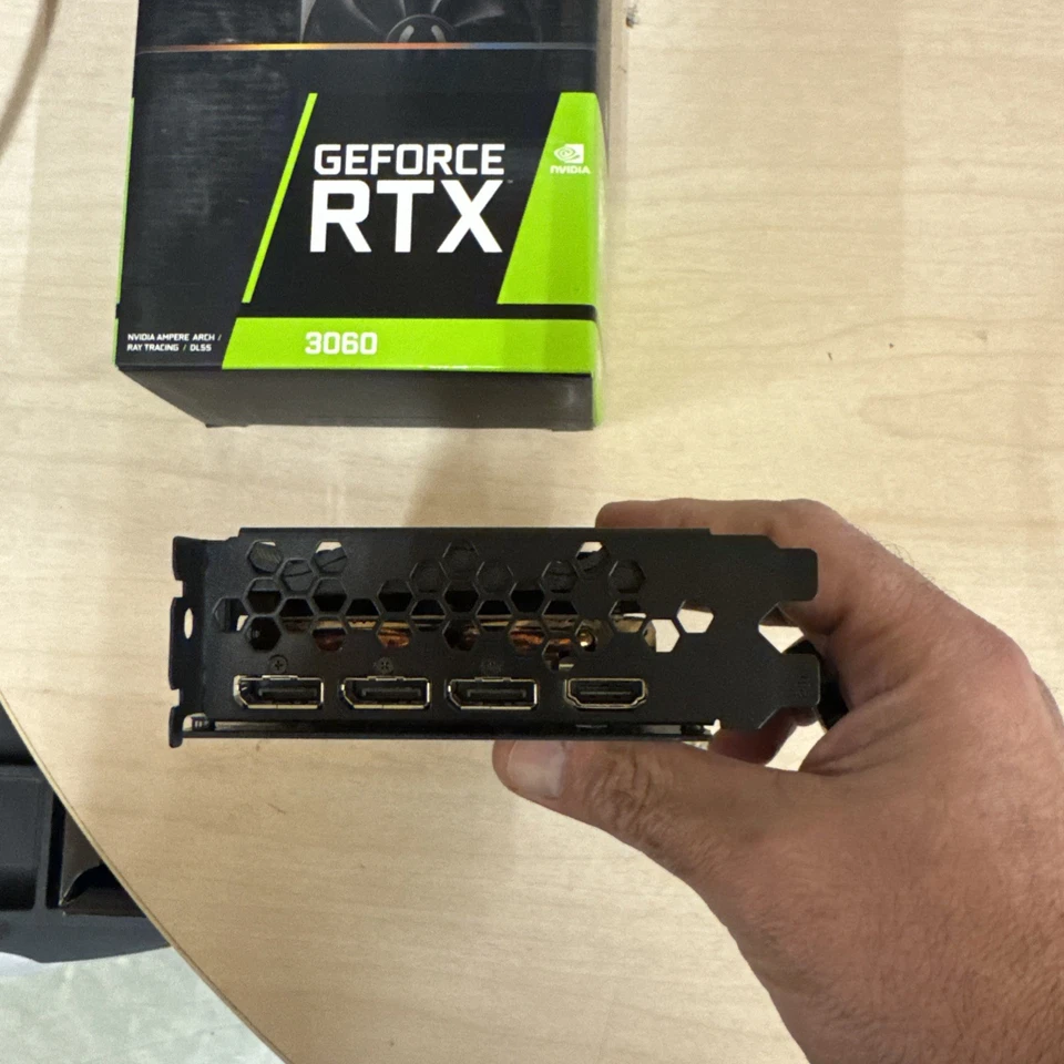 EVGA NVIDIA GeForce RTX 3060 XC 12GB GDDR6 Graphics Card (12G-P5-3657-KB) - Image 3 of 4