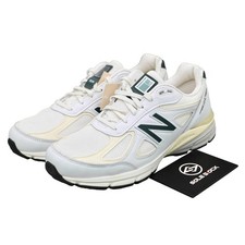 New Balance 990v4 Made in USA x Teddy Santis Low White Green - U990TC4