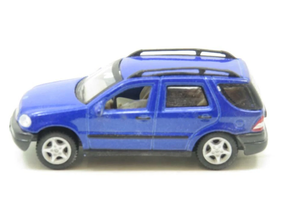 Cararama Hongwell Mercedes Benz Classe M Blu 1 72 Scala Sciolto Senza Scatola - Immagine 2 di 3