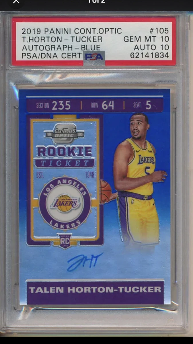 2019-20 Panini Contenders Optic - Talen Horton-Tucker #105 for