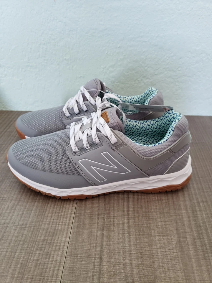 Zapatos de golf para mujer 6,5 B New Balance Fresh Foam Links NBGW4000GBL gris/azul  Foto 3 de 4
