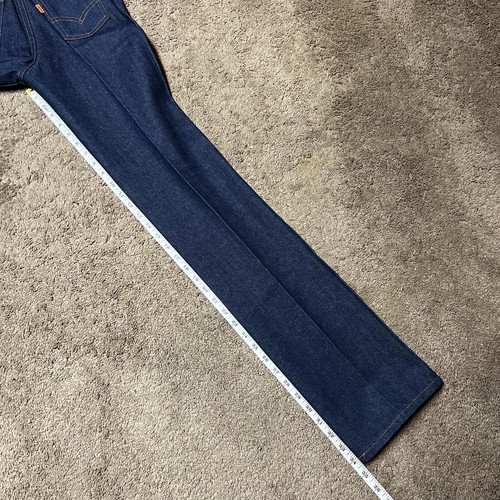 Vintage Levi's Girls 14 Orange Tab Denim Jeans Pants 24 X 32 Slim Straight Leg - Picture 14 of 17