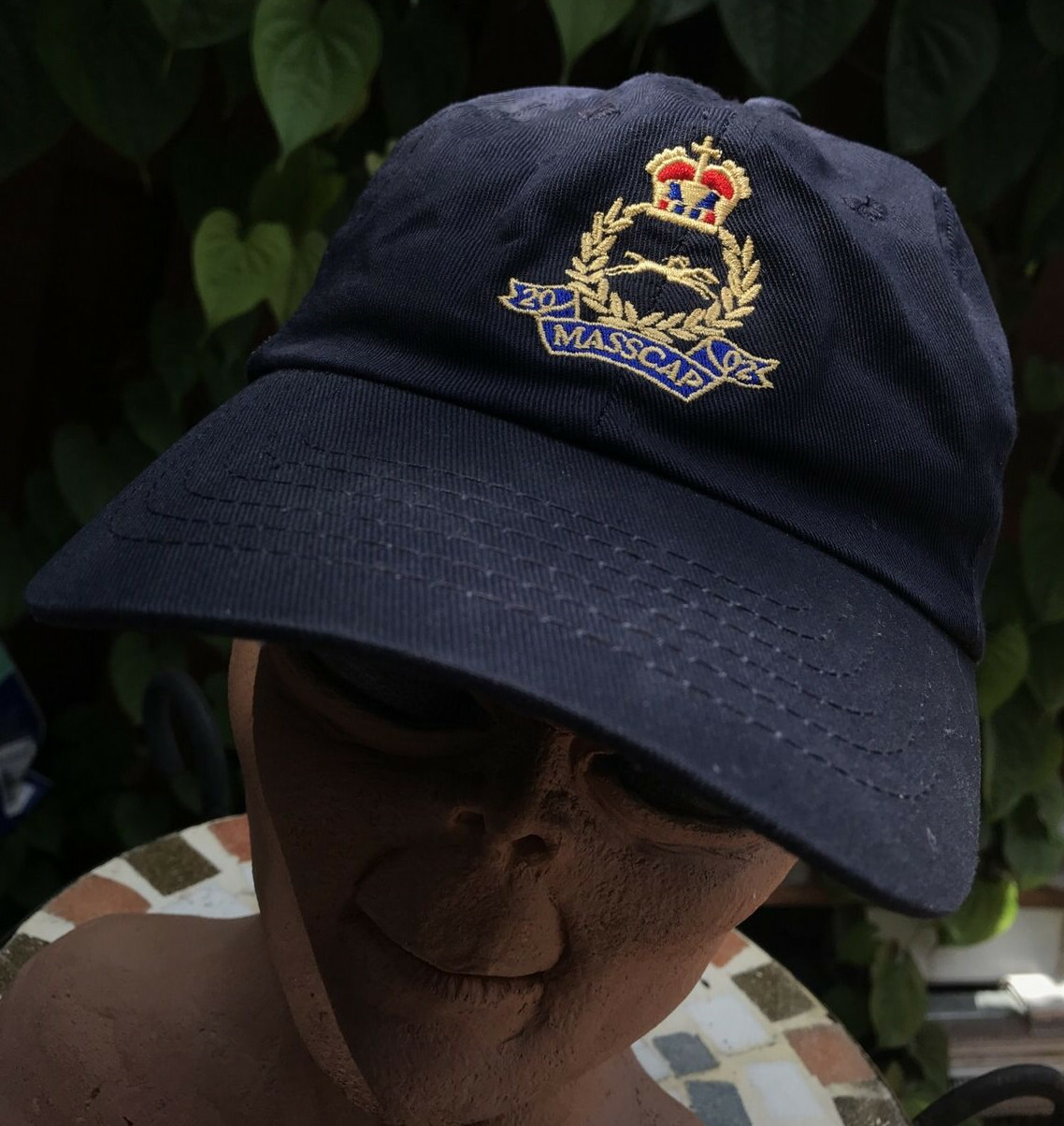 2002 Masscap Suffolk Downs Snapback Baseball Hat … - image 7