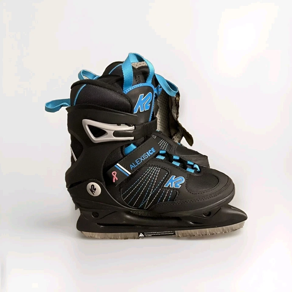 K2 sports Alexis льда рака молочной железы Pro коньки женщин US6 Великобритании 3,5 черный синий - Изображение 3 из 4