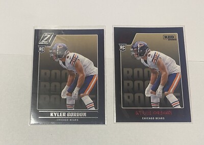 KYLER GORDON 2-CARD ROOKIE LOT 2022 Panini Zenith Red Zone #147