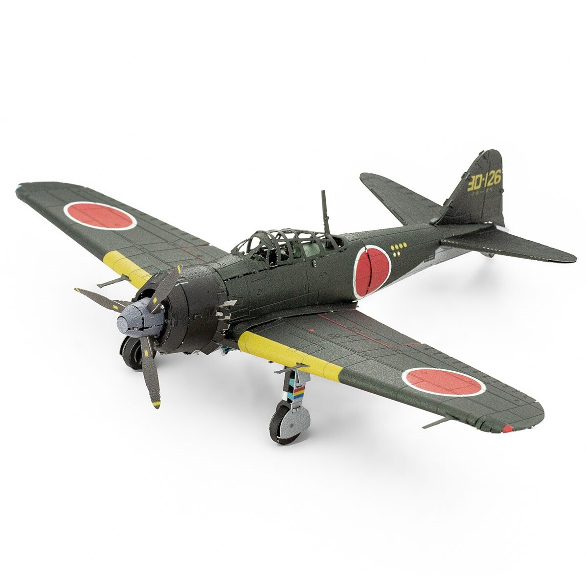 Fascinations Metal Earth MITSUBISHI ZERO Fighter 3D Steel Metal