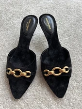 YSL Saint Laurent Le Maillon Heels (Brand New) Size 40.5 (Originally $1050.00)
