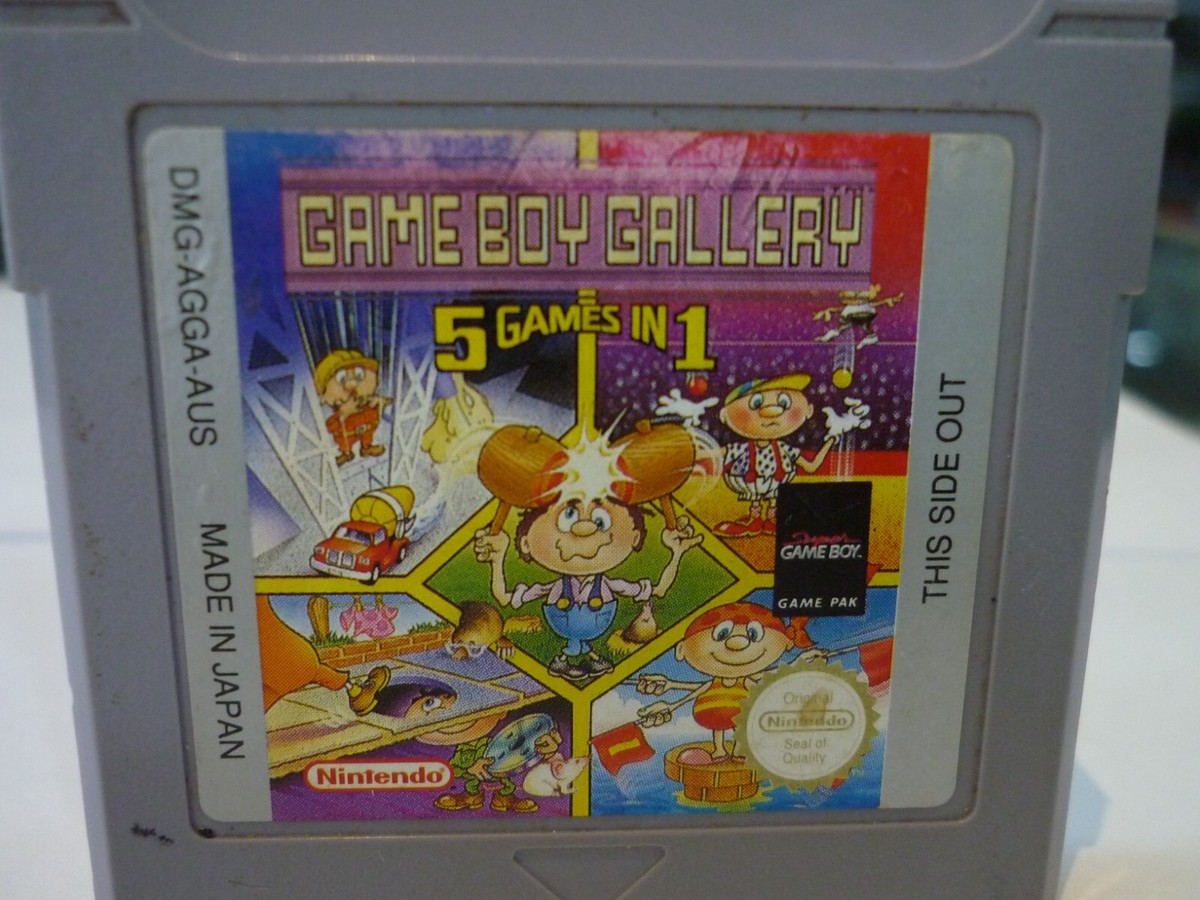 GAMEBOY GALLERY 5 GAMES IN 1 (NINTENDO GAME BOY GB GAME
