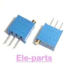 10 PCS 2K OHM 202 3296W DIP-3 Trimpot Trimmer Potentiometer 3296