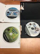 Lot of 3 The Dog Island Hot Shot Tennis DDR 2 Supernova PlayStation 2 Preowned