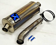 SUZUKI GSX-R1000 K5-K6 AKRAPOVIC 60mm TITANIUM EXHAUST AKRAPOVIC LINK PIPE