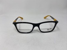 RAY BAN KIDS RB 1549 3733 46/16/125 BLACK GRAY YELLOW FLEX HINGE :078