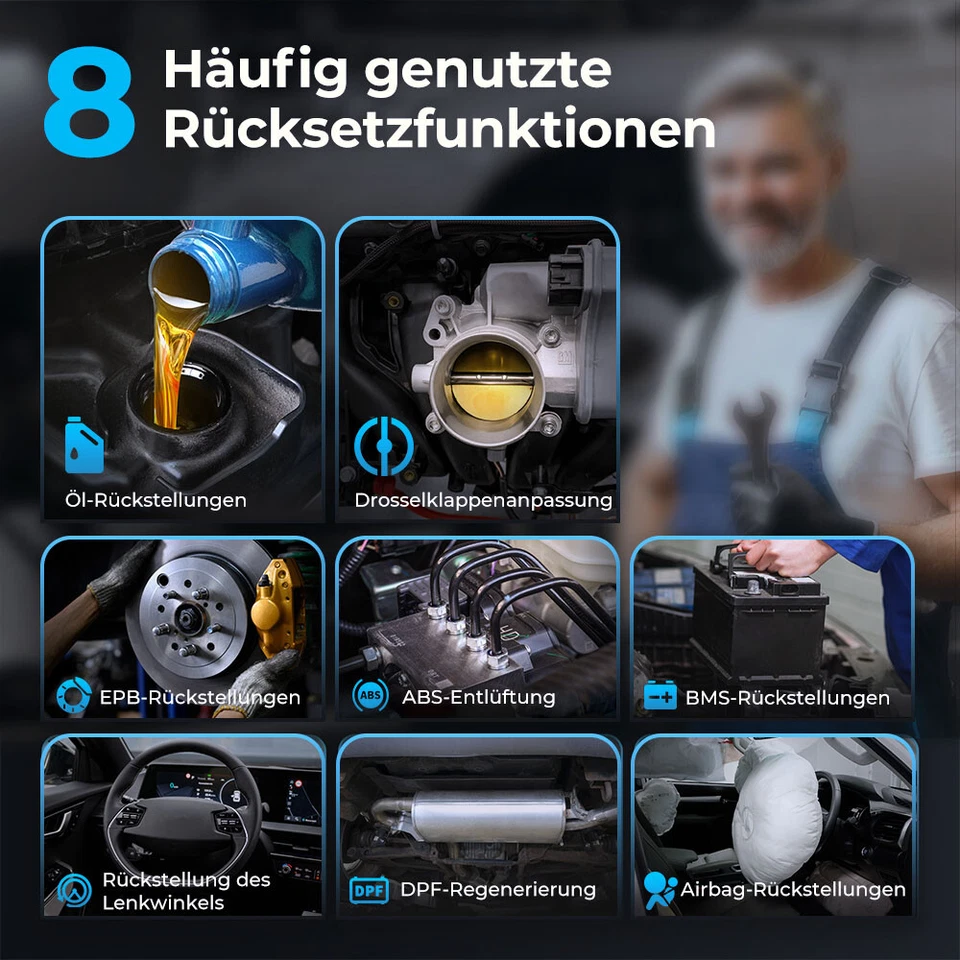 🔥2025 TOPDON ArtiDiag900 Lite Professional Automotive OBD2 Diagnostic Tool All System German - Image 4 of 4