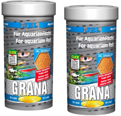 JBL 200ml Grana Premium-Hauptfuttergranulat für kleine Aquarienfische MHD 06.25