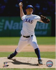 Adrian Sampson Texas Rangers 8x10 Action Photo - MLB Licensed