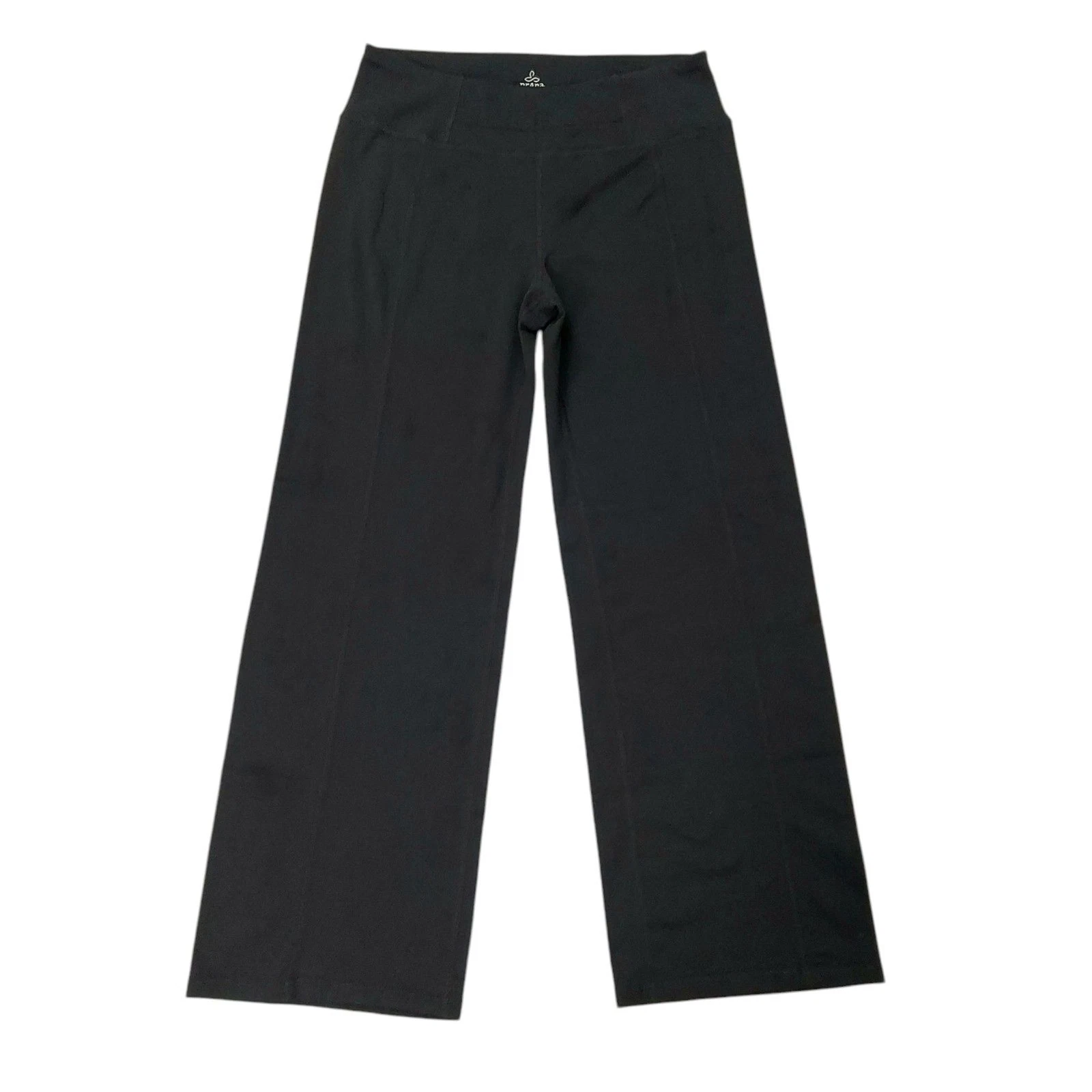 prana summit wide leg short inseam activewear stretch pants