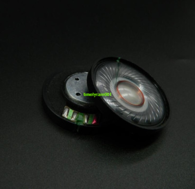 2pcs 40mm 32Ohm 32Ω Headset speaker headphone Subwoofer