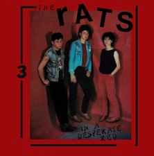 The RATS In Desperate Red LP NEW dead moon lollipop shoppe pierced arrows wipers